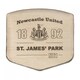 image 1 of Newcastle United FC Established Badge - Silver - One Size