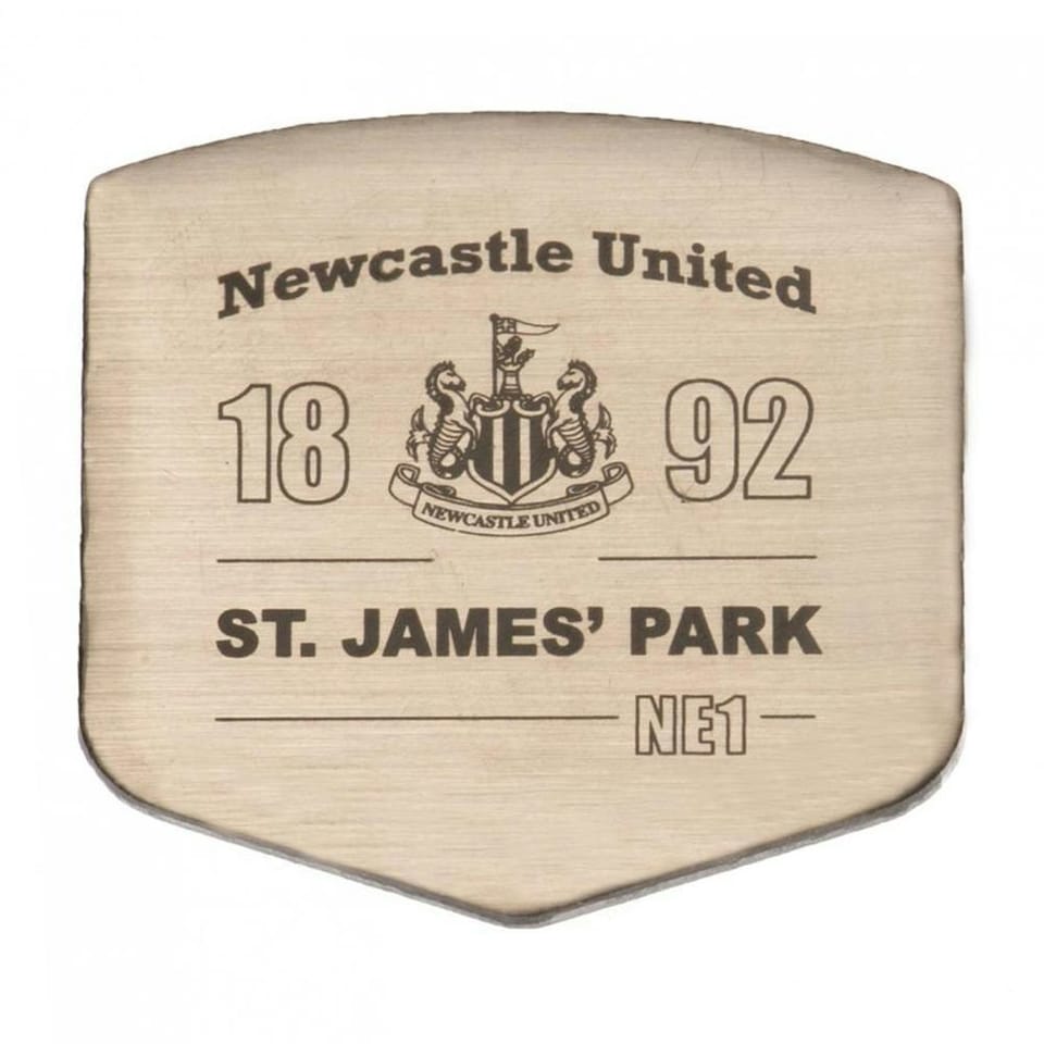 image 1 of Newcastle United FC Established Badge - Silver - One Size