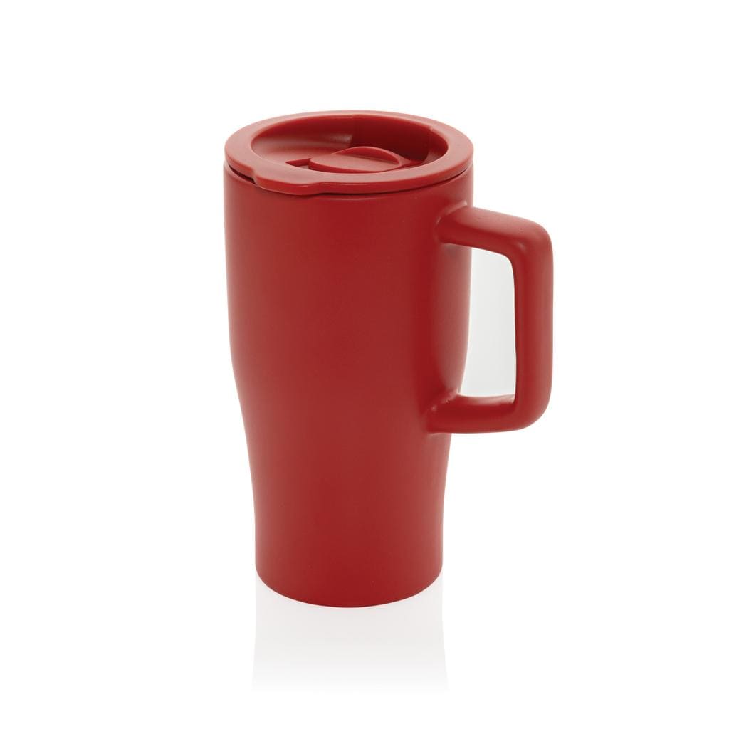 XD Collection Luxe Quencher Ceramic Travel Mug Red Red One Size 1