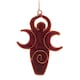 image 1 of Something Different Triple Moon Goddess Suncatcher - Maroon - One Size