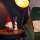 image 3 of 28cm Battery Operated Musical Walking Christmas Gonk Decoration in Red