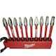 image 2 of Milwaukee - Shockwave Impact Duty Screwdriver Bit Carabiner Set 10 piece