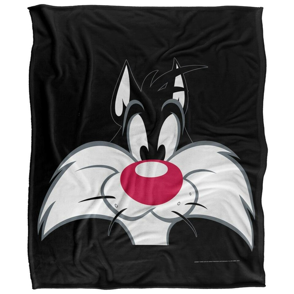 image 1 of Looney Tunes Sylvester Blanket - Multicoloured - One Size