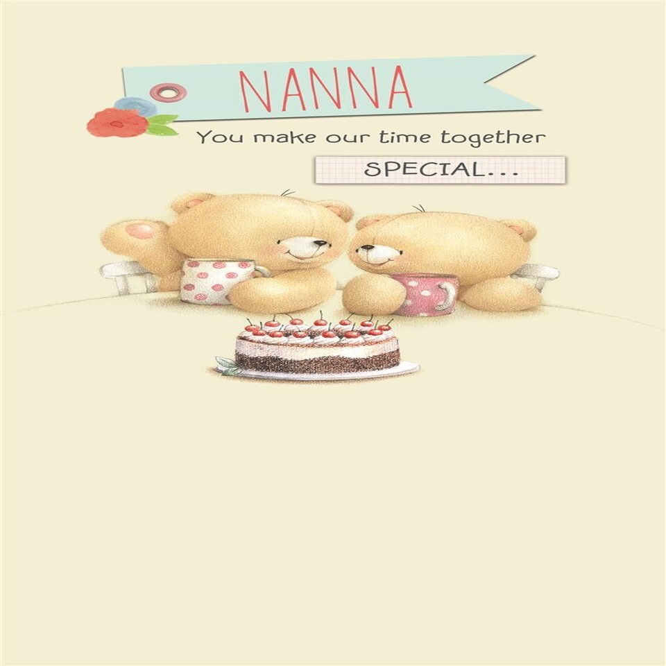 image 1 of Forever Friends Nanna Birthday Card