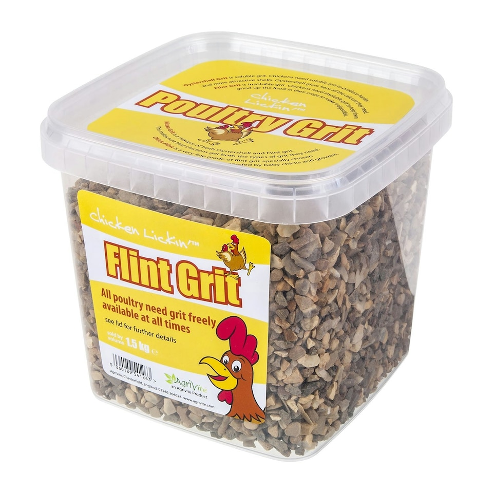 Agrivite Chicken Lickin Flint Poultry Grit 1.5kg