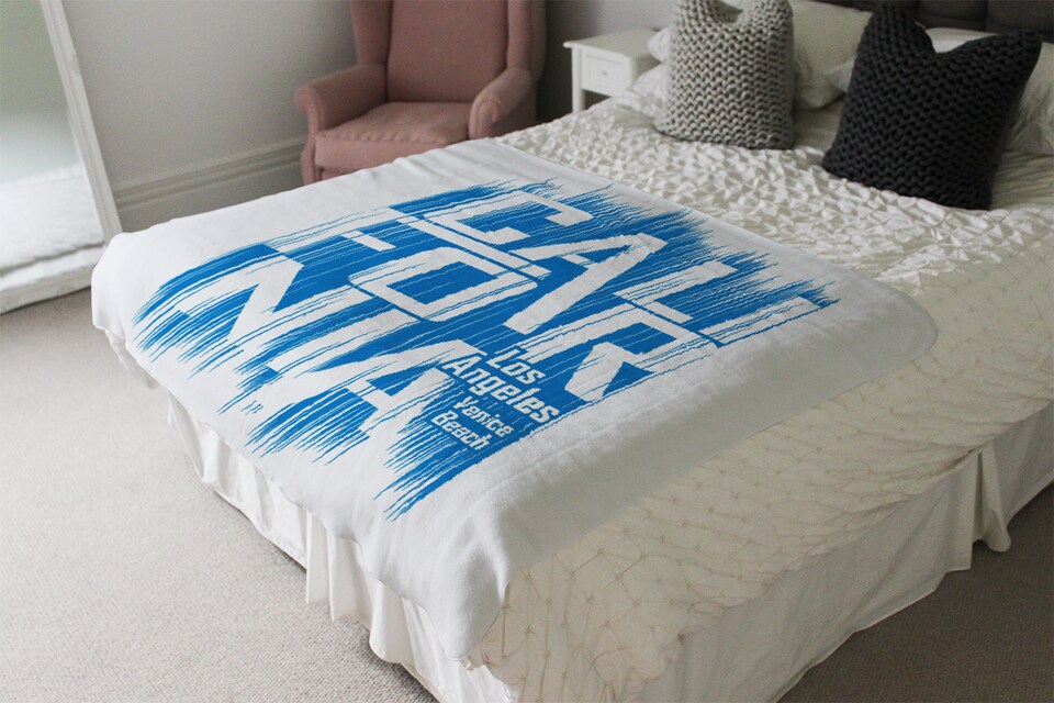 image 1 of California Venice Beach Blanket | Multi