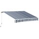image 1 of Outsunny Garden Sun Shade Canopy Patio Awning Retractable Shelter Outdoor 5 Size 