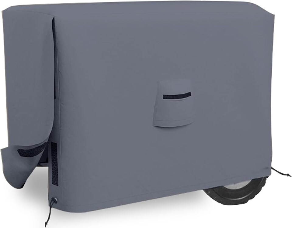 image 1 of Covers&All Outdoor Generator Cover, 32 in L x 24 in W x 24 in H, Grey