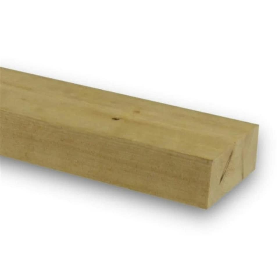 image 1 of PACK OF 15 (Total 15 Units) - 75mm x 150mm (6" x 3") Sawn Timber Carcassing Wood Softwood Timber - 3.6m Length