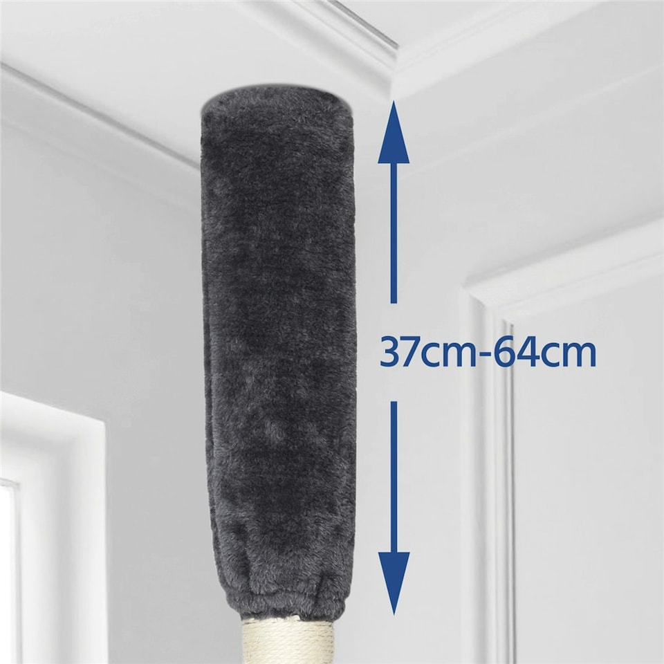 image 1 of Yaheetech 255 cm Tall Large Cat Tree Condo Dark Grey