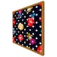 image 4 of Flowers & spots (Picture Frame) Brown | M