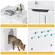 image 4 of Yaheetech Cat Decorative Litter Box White | One Size