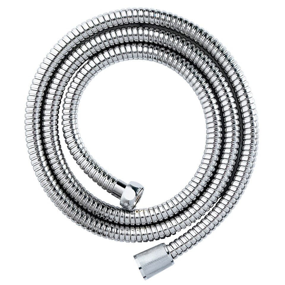 image 1 of Showerdrape Activo Chrome 5-Spray Pattern Shower Riser Rail Kit | Silver | 1