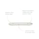 image 3 of ReBorn Recycled Bathroom Tray White