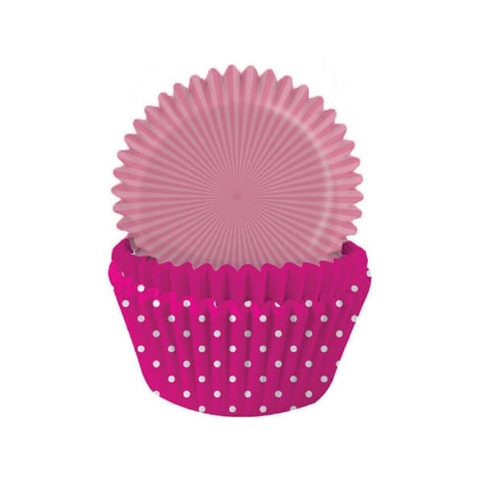 image 1 of Anniversary House Perfectly Pink Cupcake Cases Pack of 75