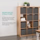 image 9 of Foldable Storage Cubes Set of 6 Grey