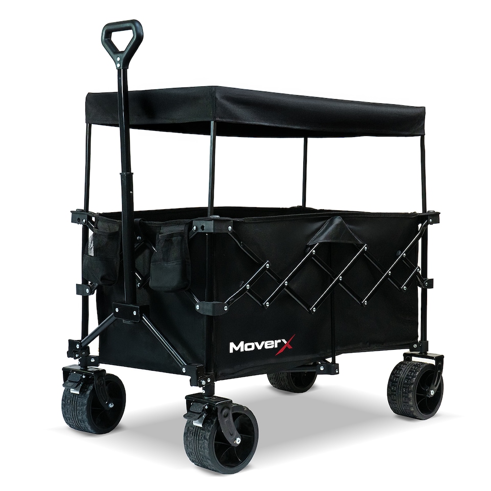 image 1 of MoverX 200L Canopy Trolley Camping Outdoor Wagon