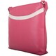 image 3 of Smart Genuine Leather Cross Body / Shoulder Bag Multi Pink | Pink/White