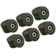 image 1 of Type 29 Premium Flap Grinding Sanding Discs 80 Flaps 80 Grit Medium 115mm 60pk