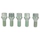 image 2 of M12 x 1.5 Replacement Wheel Bolts Conical for Trailer Hubs Hub Pack of 20
