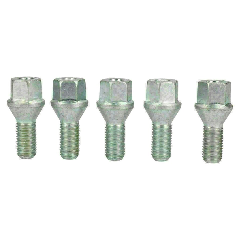 image 1 of M12 x 1.5 Replacement Wheel Bolts Conical for Trailer Hubs Hub Pack of 20