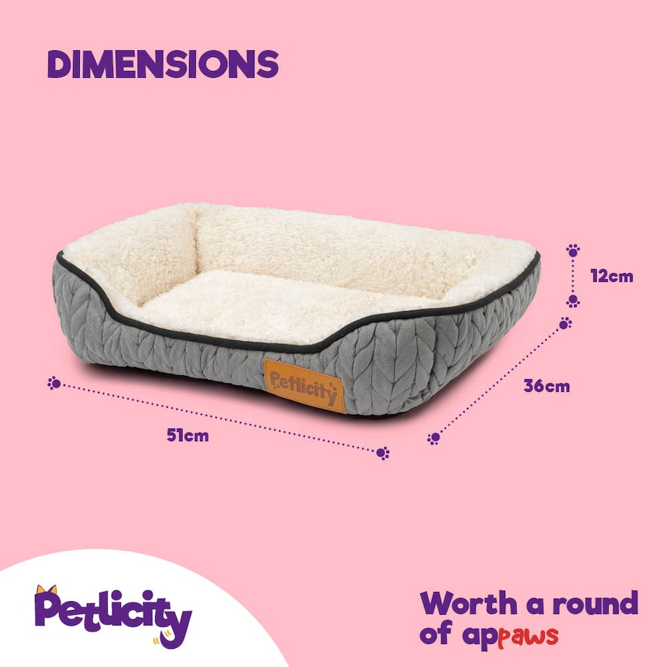 image 1 of Deluxe Pet Bed Small