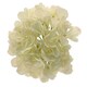 image 2 of Cream Short Stem Hydrangea Artificial Silk Flower 51cm