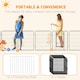 image 5 of Heavy Duty Puppy Play Pen, 12 Panels Pet Exercise Pen, for Indoors, Outdoors