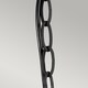 image 2 of Luverne 1 Light Outdoor Ceiling Chain Lantern Rubbed Bronze, E27
