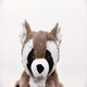 image 5 of Warmies Plush Raccoon Microwavable LARGE