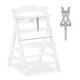 image 1 of Hauck Alpha+ Wooden Highchair - White