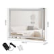 image 2 of Emitto Emitto Tabletop Touch Vanity Mirror Makeup USB LED Medium 58x48cm | Clear | M