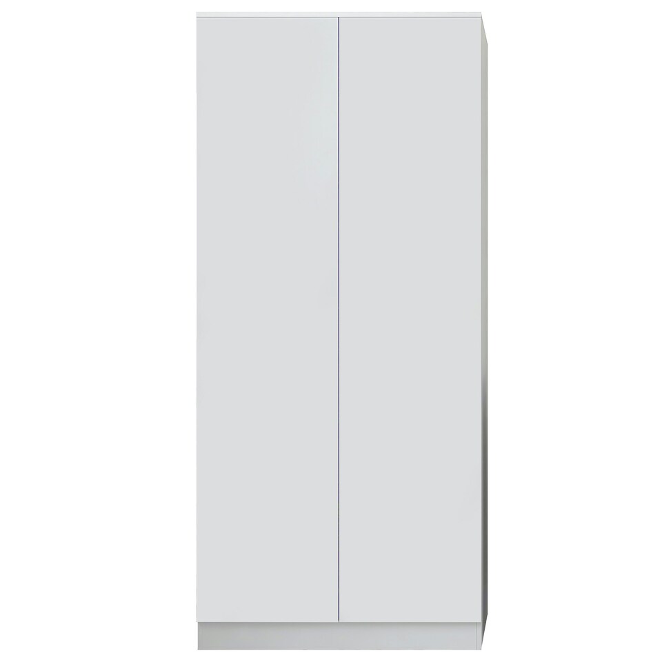 image 1 of FWStyle Stora 2 Door Wardrobe - Matt White White