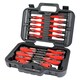 image 2 of Dekton 58pc Magnetic Torx Pozi Hex Slotted Phillips Screwdriver Bit Set Storage