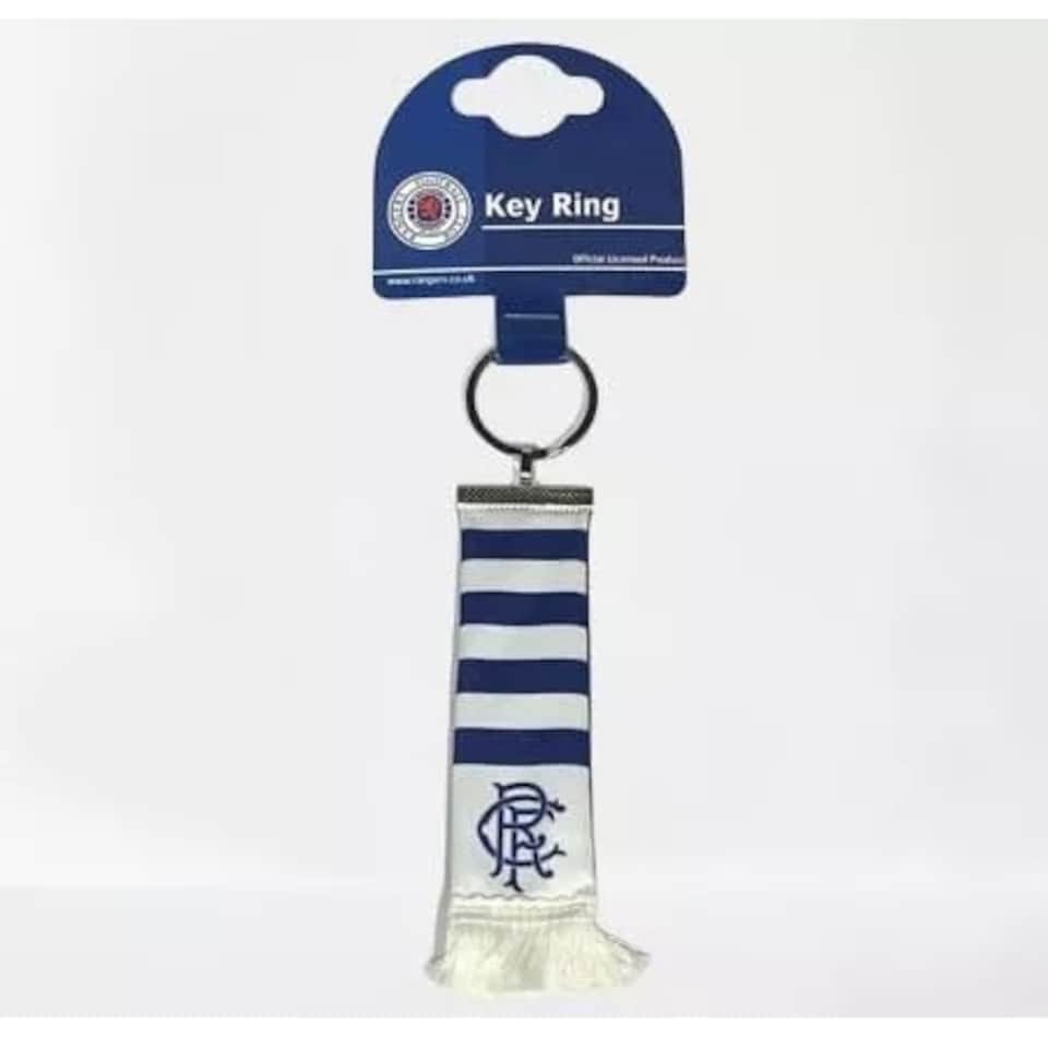 image 1 of Rangers FC Bar Scarf Keyring