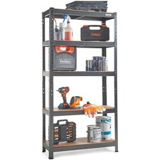 VonHaus 5 Tier Heavy Duty Garage Shelves