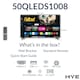 image 5 of HYE 50" Inch 2K QLED Tizen OS WiFi Frameless Smart TV - 50QLEDS1008