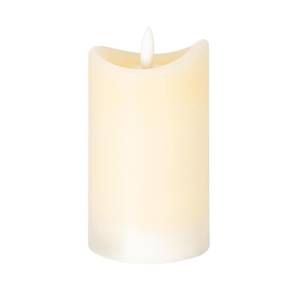 Hill Interiors Luxe Collection LED Candle (Batteries Included) | Cream | Cream | One Size | 1