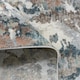 image 3 of KUKOON Blue Grey Abstract Modern Hallway Runner Rug 60cm x 240cm
