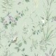 image 1 of Crown Mariko Bird Wallpaper - Green - 10m x 53cm Green