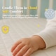 image 6 of MHG Living Cot Bed Mattress Waterproof Anti-Allergy Baby Mattress Cover for Newborns - White - 140cmx70cm