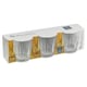 image 4 of Highball Drinking Glasses Whiskey Water Juice Tumblers 6 Set | Clear | 1 set of each | 300ml + 350ml
