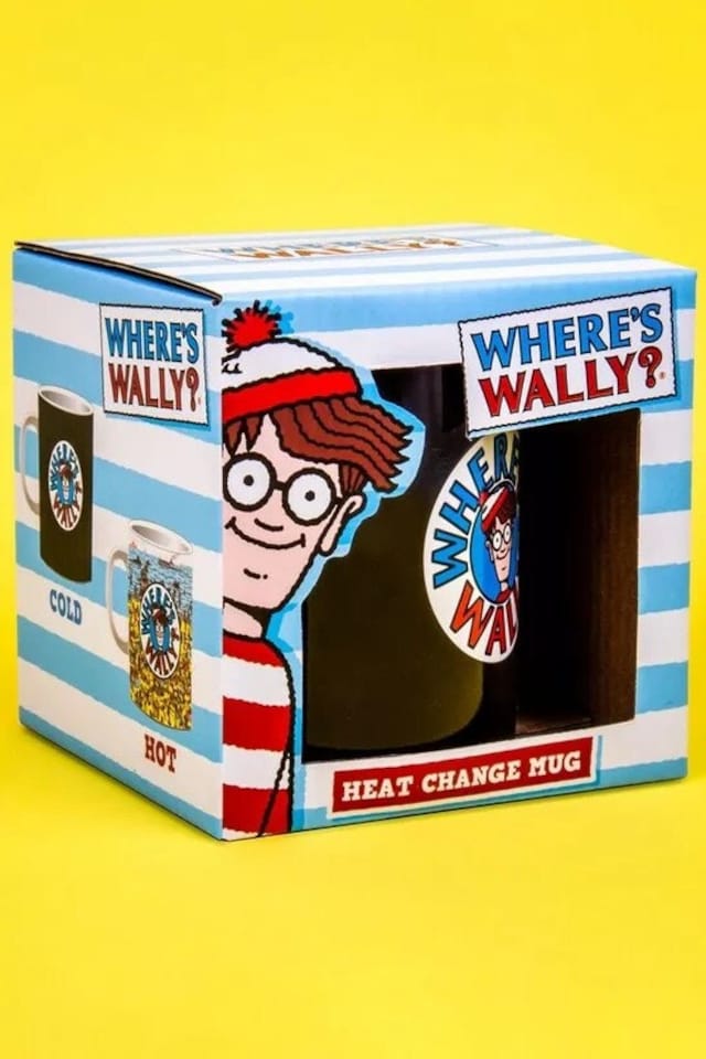 image 1 of Where's Wally? Heat Change Mug-Reveal Hidden Wally with Hot Drinks! | Multi | 1