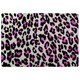 image 1 of Pink Fluffy Leopard (Rug) Pink | Large: 140x200cm