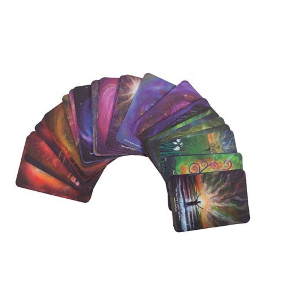 image 1 of Gordon Smith The Healing Spirits Oracle Cards - Green/Black/Gold - One Size