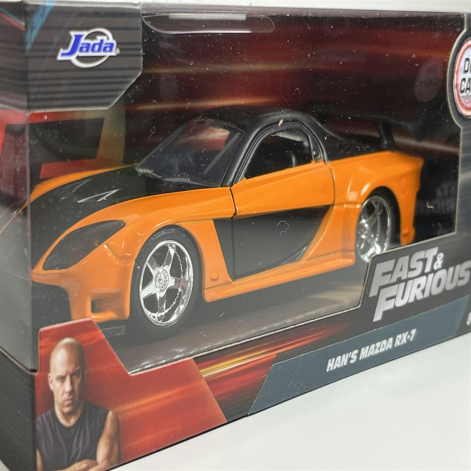 image 1 of Fast and Furious Hans Mazda RX7 13 cm Jada 30736