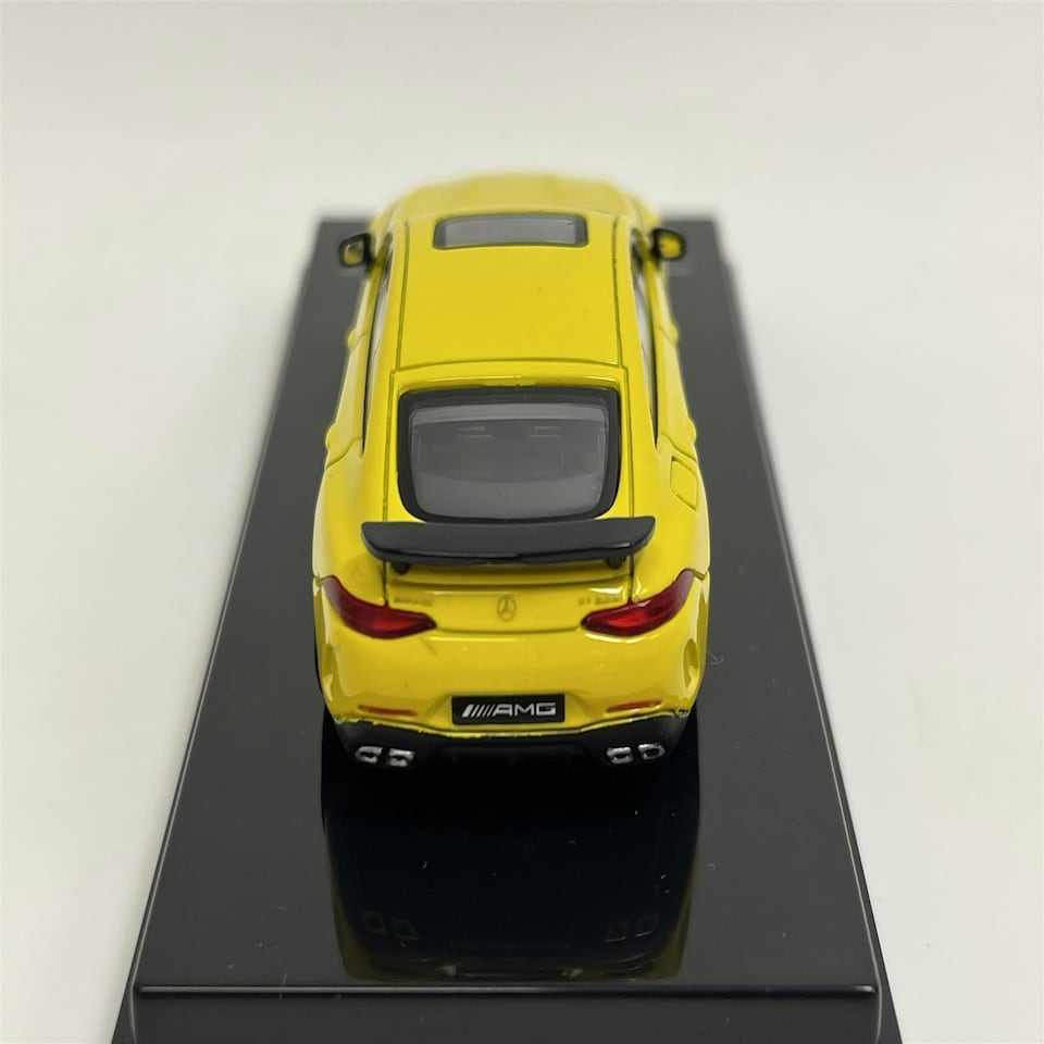 image 1 of 2018 Mercedes AMG GT 63S Yellow RHD 1:64 Scale Paragon 65285