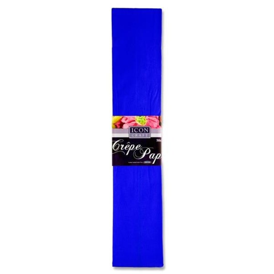 image 1 of Pack of 10 Assorted 50cm x 2m Crepe Paper by Icon Craft