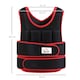 image 5 of HOMCOM 20KGS Adjustable Weight Vest Running Gym Training Weight Loss, Red