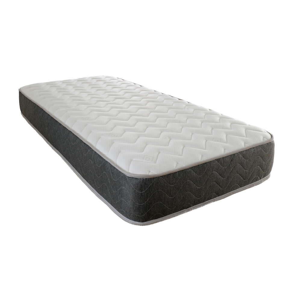 image 1 of WaveFlex Hybrid Mattress - 18cm Deep Breathable Cooltouch+ Sleep Surface | Grey | Double